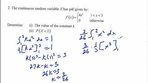 Continuous Probability Distributions