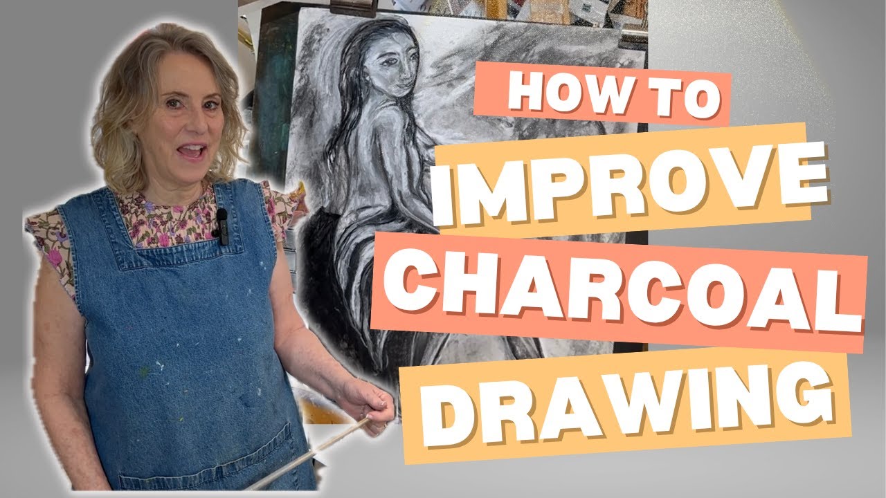 How to Improve Charcoal Drawing - YouTube