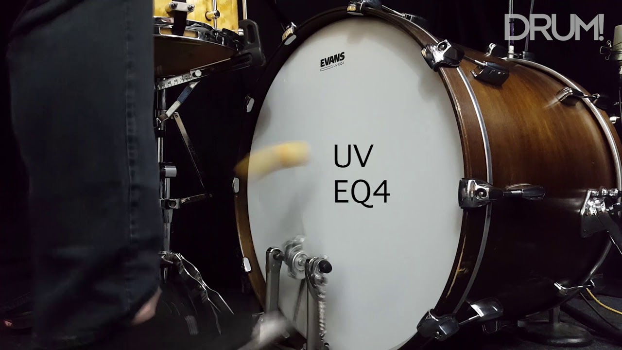 evans eq4 bass drum head