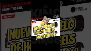 Nuevo modelo de #HotWheels #Elite64 😎