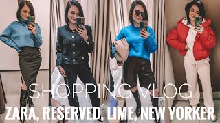 SHOPPING VLOG/ RESERVED, ZARA, LIME, UNIGLO, CALZEDONIA [MARI_K_STYLE]