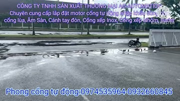 Lắp đặt motor cổng tại KCN VSIP 2 Bình Dương