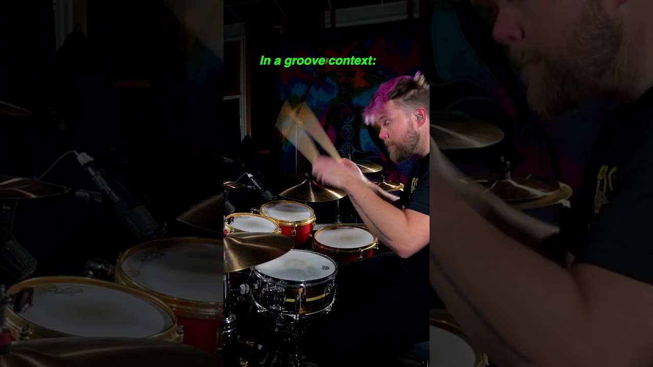 This drum fill has so much ENERGY!