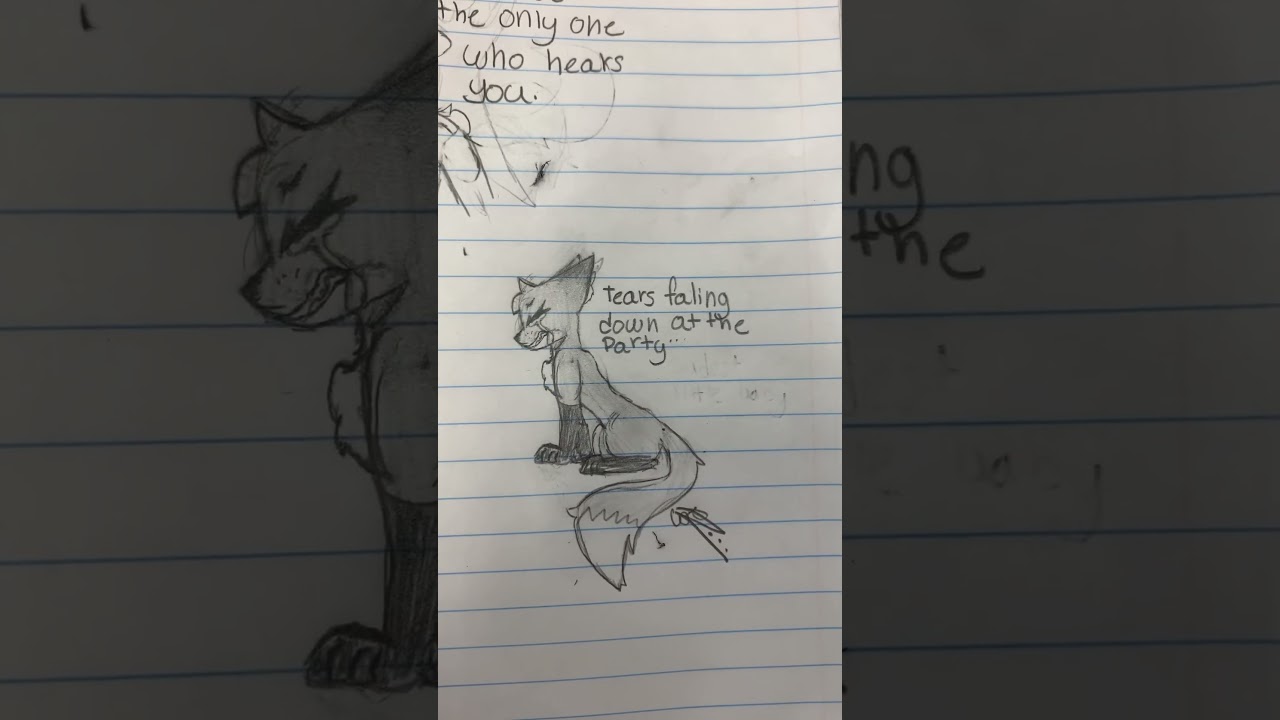 Fox therian drawing! 