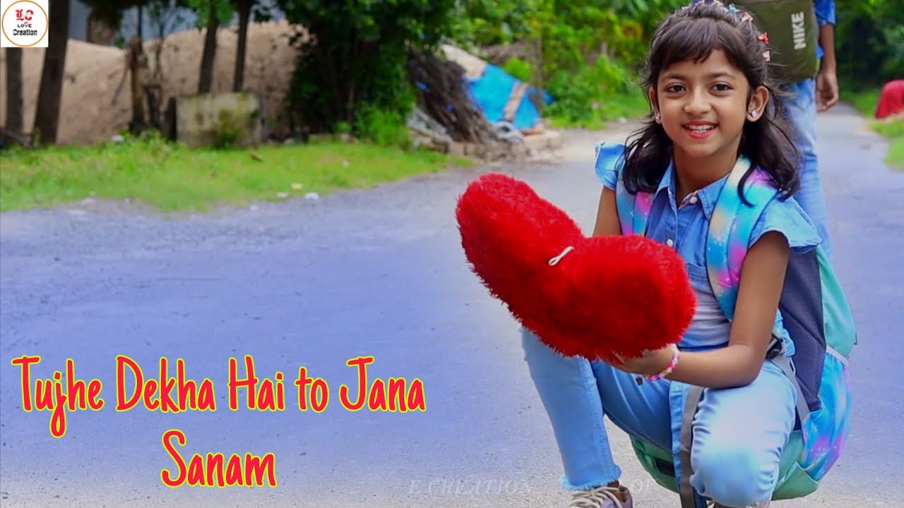 Tujhe Dekha Toh Song | Heart Touching Love Story | Dilwale Dulhania Le Jayenge | Love Creation |