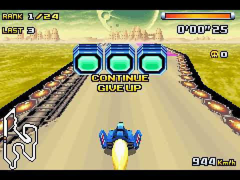 F-Zero Climax GBA Japanese Platinum Cup Master Class 800 Points Blue ...