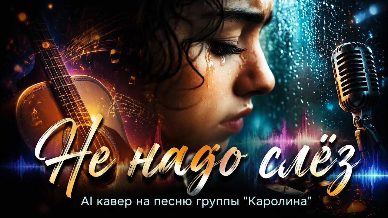 Не надо слёз - AI кавер на песню гр. "Каролина"