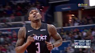 Bradley Beal (40 points) Highlights vs. Memphis Grizzlies - 3/16/19