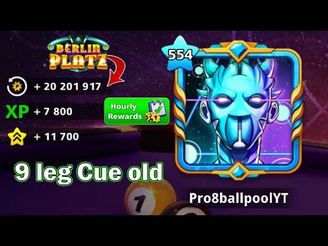 8 Ball Pool Free Coins More Than 30k ? Hourly Rewards Onyx Rush Cue Level Max