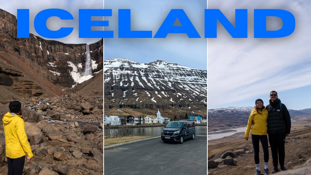 Iceland's North is SO Underrated | Hengifoss Waterfall Hike & Seydisfjordur | 5-Day Ring Road Trip — Hengifoss — video poster