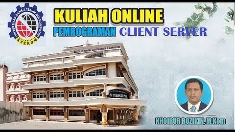 PEMROGRAMAN CLIENT SERVER (8) UJIAN TENGAH SEMESTER