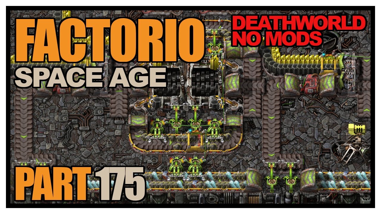 Factorio Space Age - Episode 175 - Fixing the promethium ship design ...