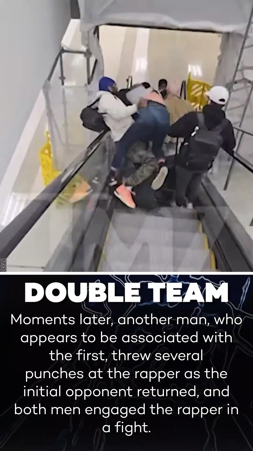 Jim Jones Fights with Two Men on Airport Escalator, Claims Self Defense!