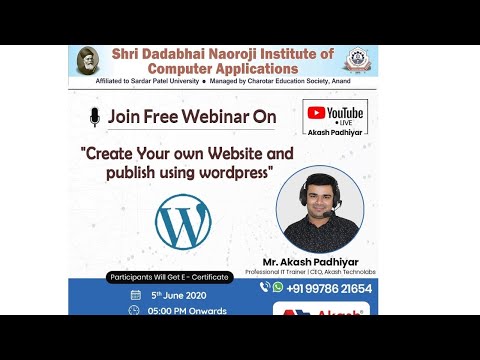 Wordpress Webinar - DNI