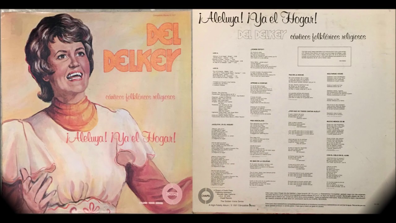 ¡Aleluya!, ¡Ya el hogar! - Del Delker (LP 1976)