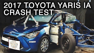 2017 Toyota Yaris iA Side Crash Test