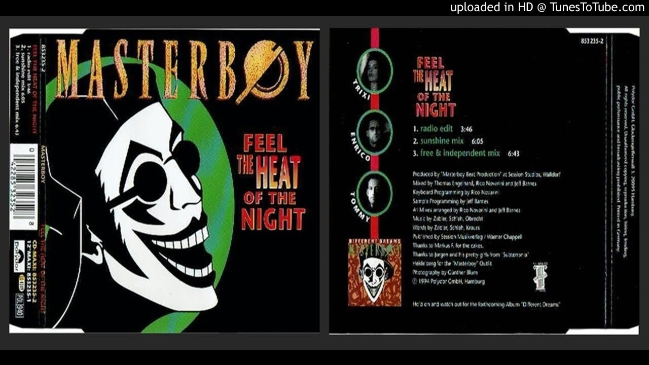 Feel The Heat Of The Night Masterboy Remix