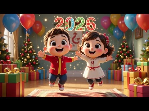 أغنية رأس السنة للأطفال 2026 العد التنازلي الممتع سنة سعيدة Happy New Year 