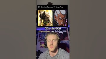 Dio vs Pucci | Who wins? #jjba #jojo #anime