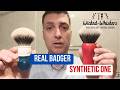 Badger brush vs Synthetic - Shaving brushes comparison
