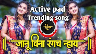 janu vina rangach nay dj song | जानू विना रंगच न्हाय | Active pad sambal mix dj song | Dj Shivam