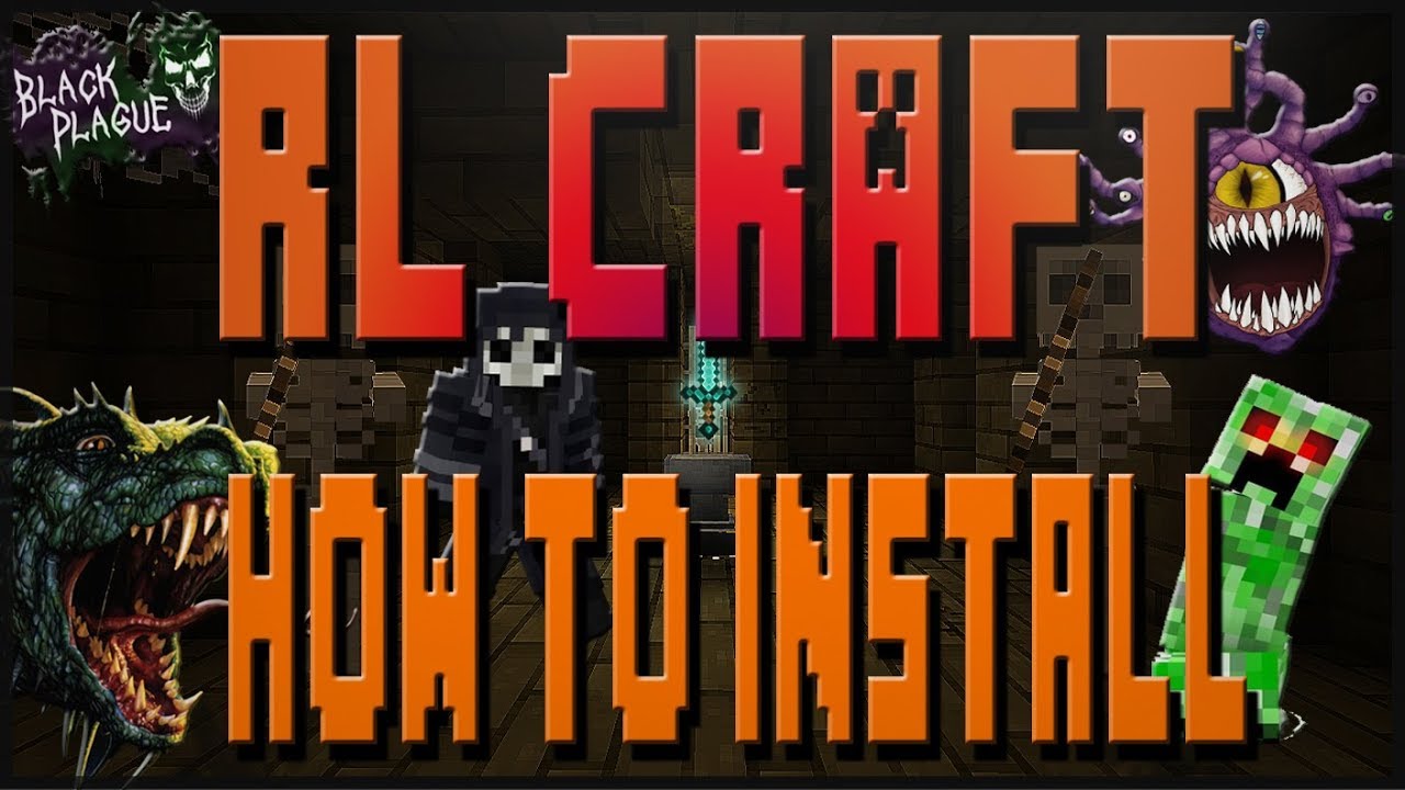 how to download rlcraft minecraft