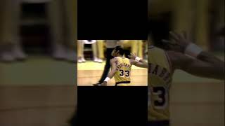 Kareem 43pts vs Hakeem and The Rockets #nba #houstonrockets #losangeleslakers #lakeshow