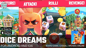Dice Dream | Gameplay for Android and iOS | Board Game | Gamesoda