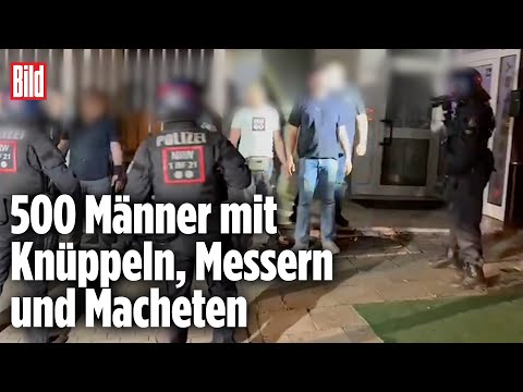 Clan-Krieg eskaliert: Szenen fast wie im Bürgerkrieg | Essen