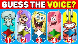 Guess the Sponge Bob Characters by Their Voice  Fun Challenge!
