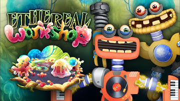 [ANIMATED] Wubbox and Rare Wubbox on Ethereal Workshop - My Singing Monsters