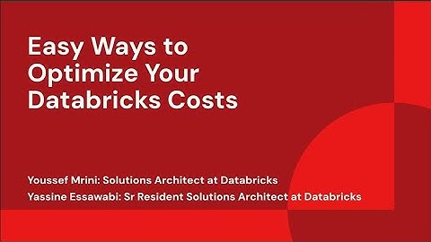Easy Ways to Optimize Your Databricks Costs