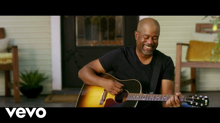 Darius Rucker - For The First Time (Official Music Video)