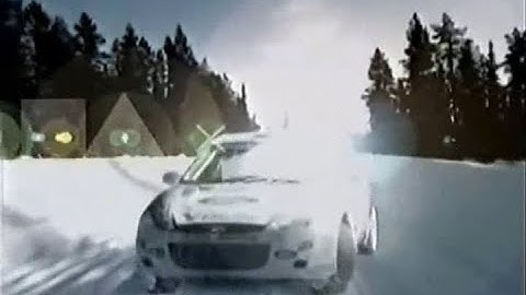 Colin McRae Rally 2.0, Playstation (Codemasters, 2000) UK TV ad