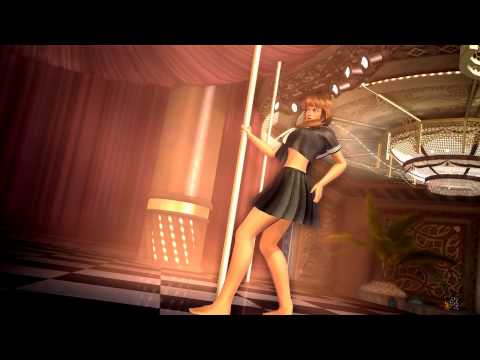 DOAX2 Hitomi Pole Dance 19 Dandelion 1080p