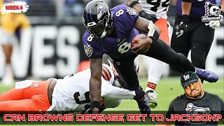 Browns' Nightmare Defense: Myles Garrett takes on Lamar Jackson & Ravens