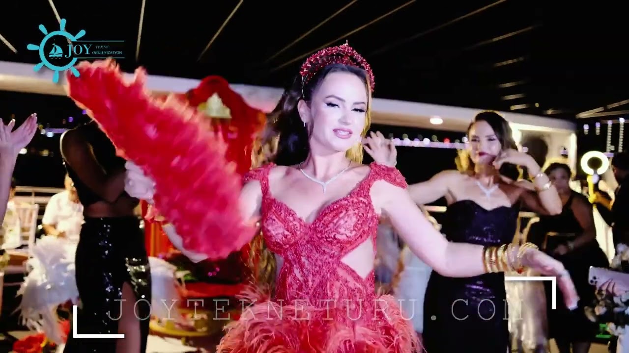 Teknede Muhteşem Düğün Organizasyonu | Joy Tekne Organizasyon | Boğaz’da Lüks Düğün 