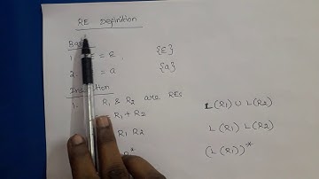 Theory of Computation: Regular Expression