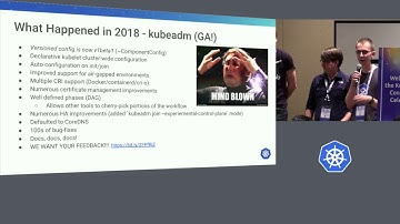 Kubernetes Contributor Summit 2018 - Past, Present, and Future of SIG Cluster lifecycle