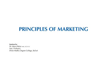 Principles of Marketing Module 1