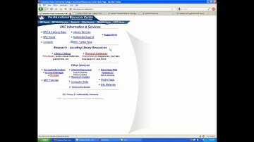 CSCC Intro To Library Research