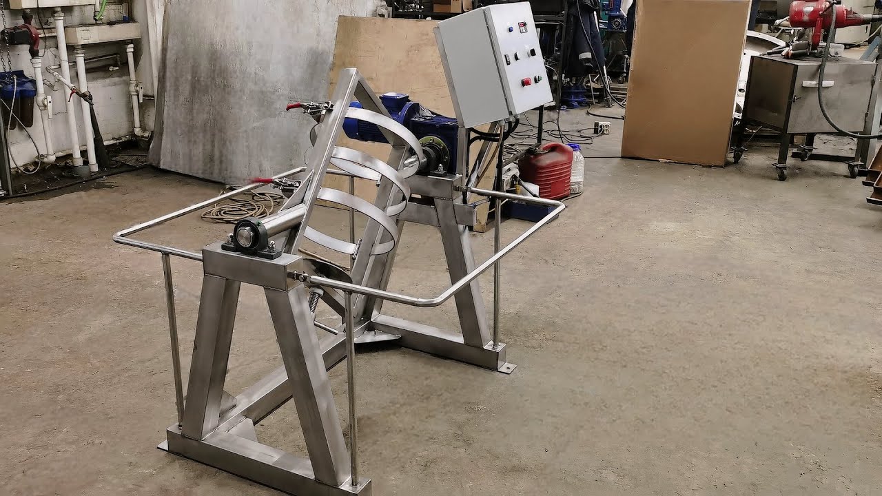 Смеситель «Пьяная Бочка» со съёмной тарой СМУ-ПБ-50 - слайд-шоу - YouTube