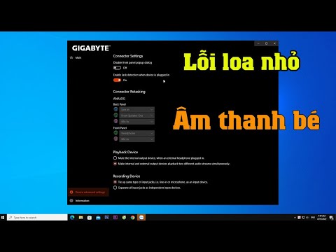 Cách khắc phục lỗi âm thanh bị nhỏ, loa nhỏ trên máy tính windows 10