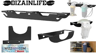Angle Grinder Holder Metal Angle Grinder Rack with Cord Hanger Polishers Wall