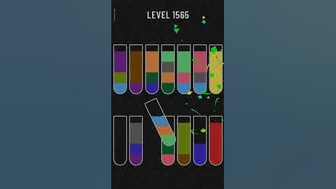 Water sort puzzle level 1565