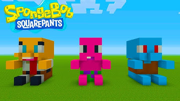 Spongebob Plushies Tutorial "Mini Spongebob Statues"