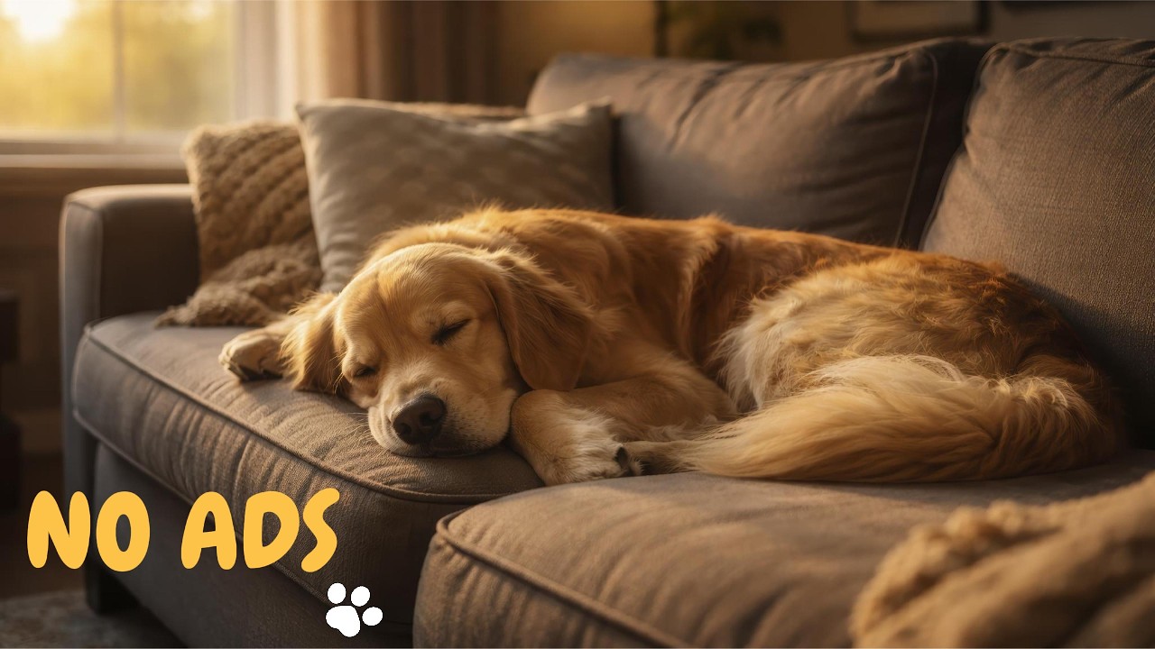 Calming Music for Dogs with Separation Anxiety 🐾 Soft Piano & Constant Comforting Tones | 2 Hours