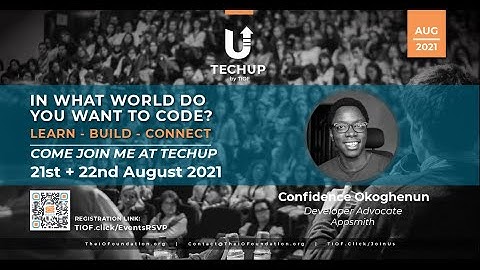 TechUp 08-2021 - Introduction to Appsmith: How to build internal tools with low code.