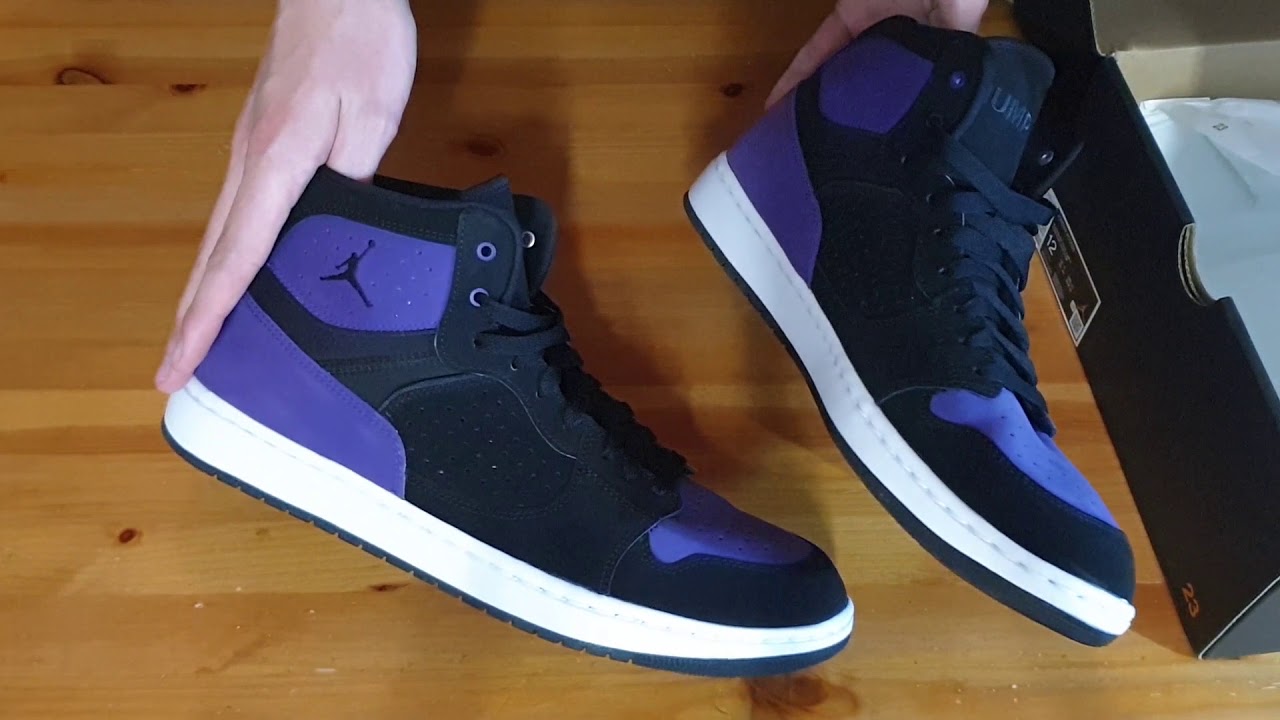 nike jordan access purple