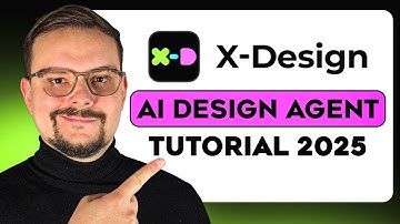 X-Design Tutorial - 2025 | How to Use Design AI Agent for Branding | Can AI Replace a Designer?